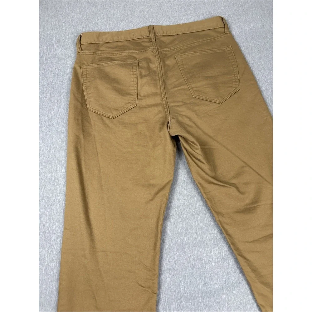 Banana Republic Travel Jean Pants Mens Size 32 x‎ 30 Athletic Fit Stretch Tan
